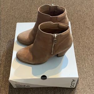 ALDO Brown Booties -Janella w/ original box
